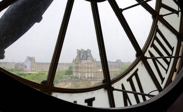 Depuis la terrasse du musée d'Orsay