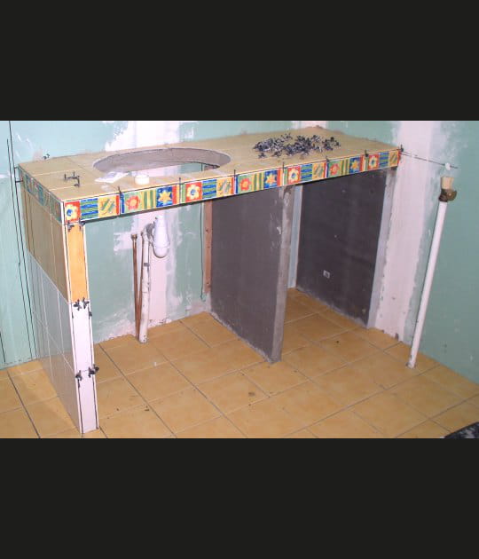 Fabriquer le plan de travail