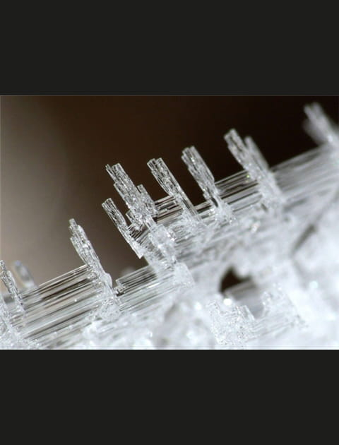 Cristaux de glace