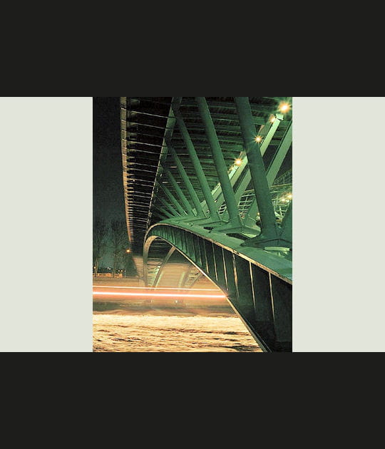 La passerelle L&eacute;opold-S&eacute;dar-Senghor