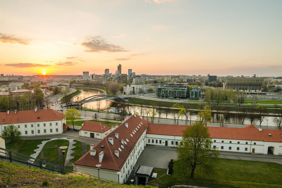 Vilnius, capitale color&eacute;e