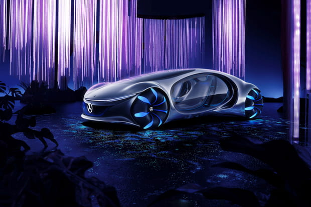 Un concept car futuriste dévoilé au salon high-tech CES