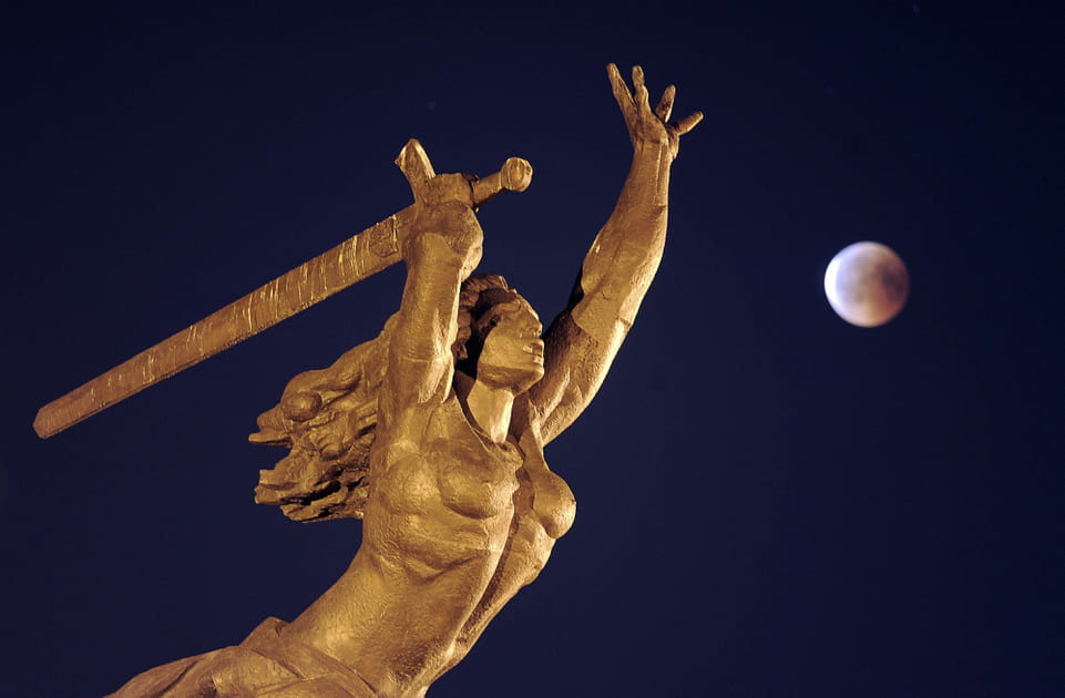 Les plus belles images de la &quot;lune de sang&quot;