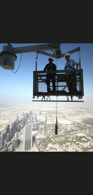 Le nombre d'ouvriers sur le chantier