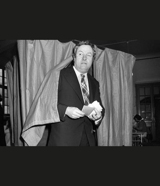 Jean-Marie Le Pen candidat &agrave; la Pr&eacute;sidentielle 1974