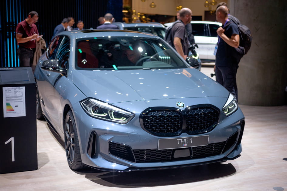 La nouvelle BMW S&eacute;rie 1&nbsp;se montre au Salon de Francfort