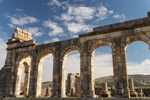 Les ruines de Volubilis