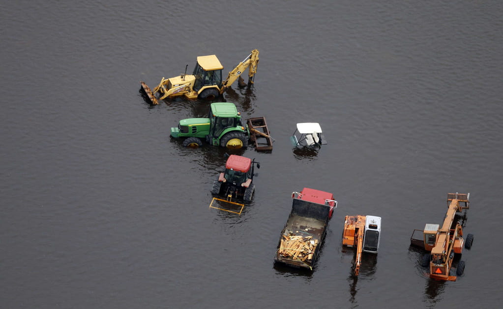 Les images spectaculaires de l'ouragan Florence