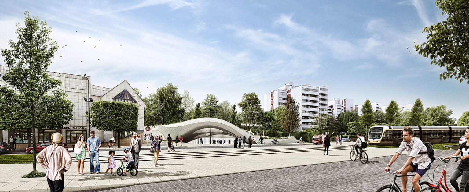 La gare de Vitry&nbsp;Centre bis