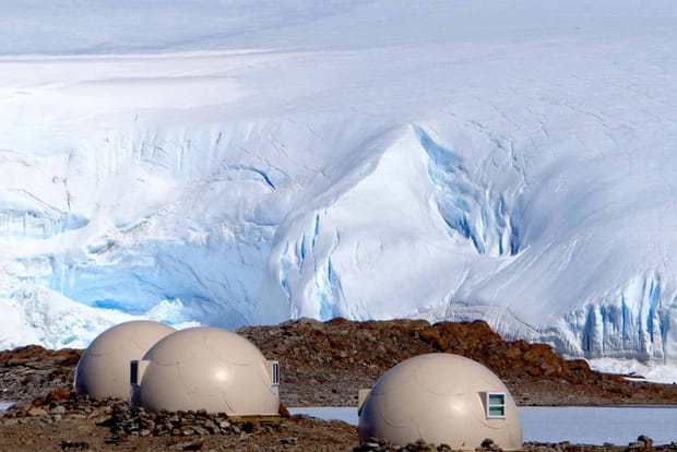 White Desert : un hôtel de luxe en Antarctique