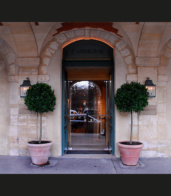 L'Ambroisie, 3 &eacute;toiles confidentiel Place des Vosges