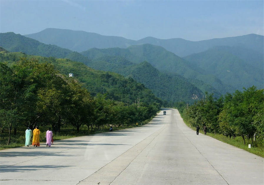 En quittant Pyongyang