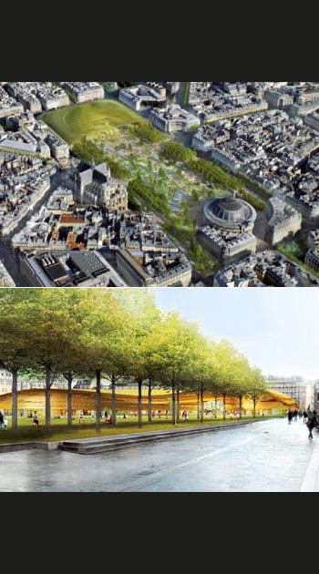 Les Halles en 2016