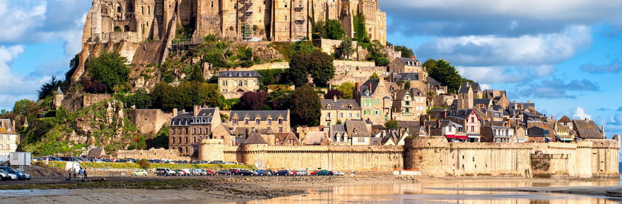 Elle s'enlise en voulant traverser la baie du mont Saint-Michel en Solex