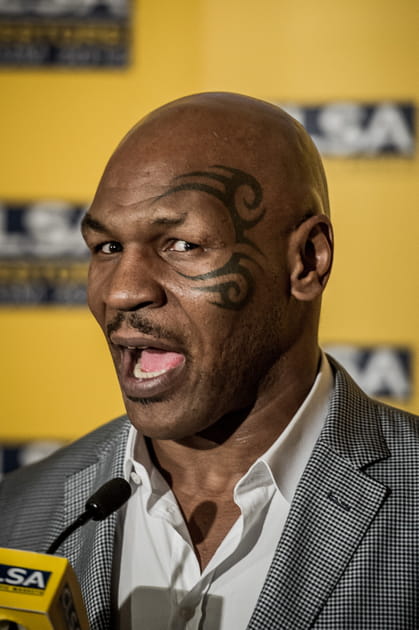 Mike Tyson, tribal man