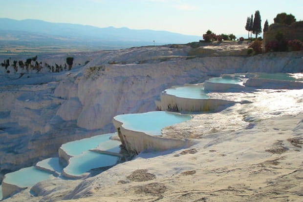 La piscine naturelle de Pamukkale
