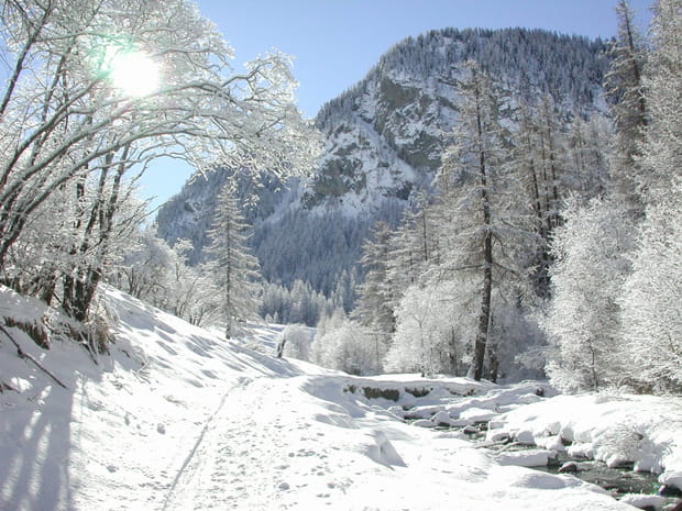Hiver à Saint-Véran