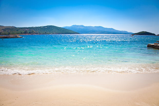 Les plages de Ksamil dans le sud de l’Albanie