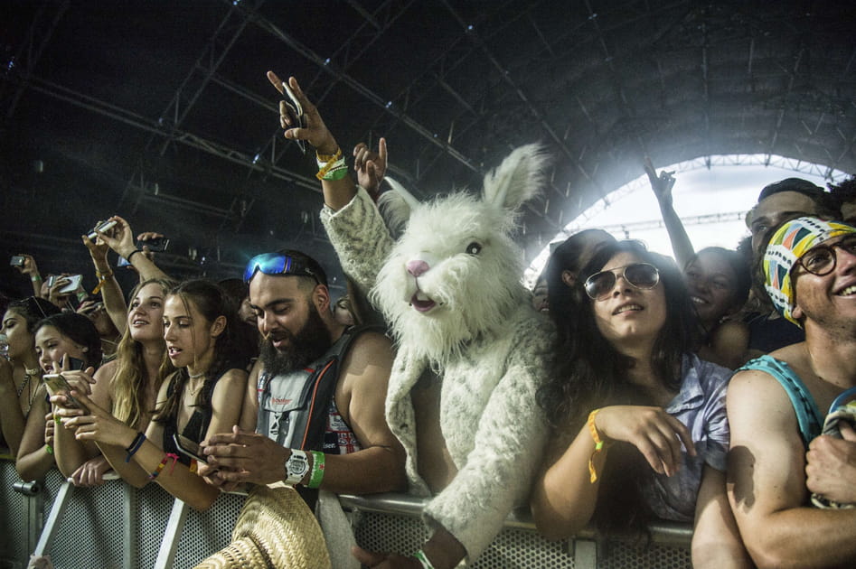 Un festivalier d&eacute;guis&eacute;
