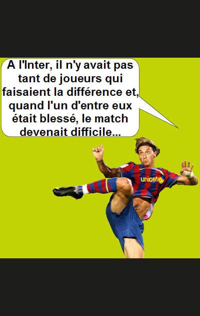 Ibrahimovic crache sur son ancien club