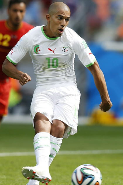 Sofiane Feghouli, le patron de l'Alg&eacute;rie