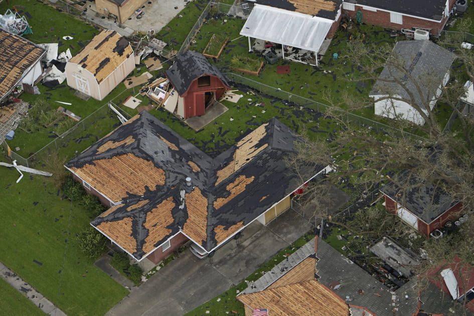 Les images des d&eacute;g&acirc;ts g&eacute;n&eacute;r&eacute;s par l'ouragan Ida en Louisiane