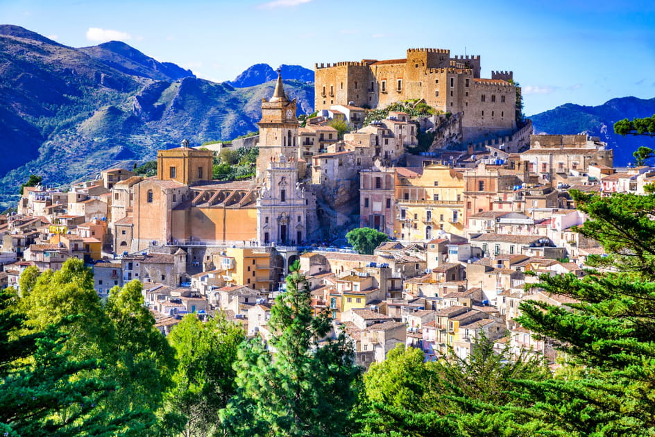 Le ch&acirc;teau de Caccamo