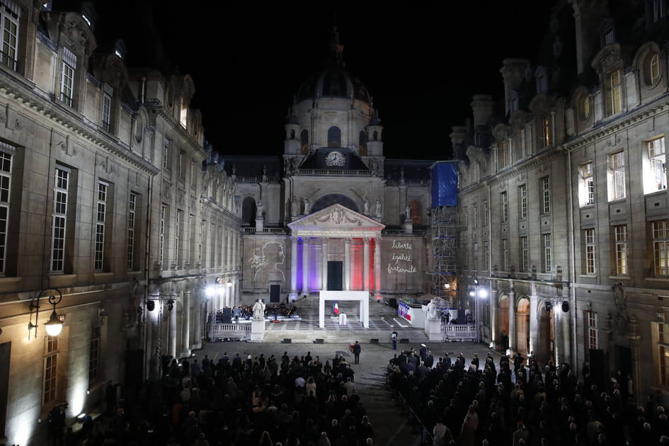 L'hommage national &agrave; Samuel Paty en images