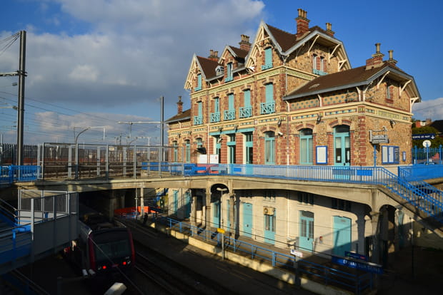 La gare d'Épinay-sur-Seine