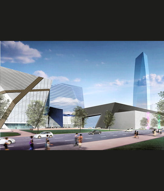 Un centre commercial pour Songdo