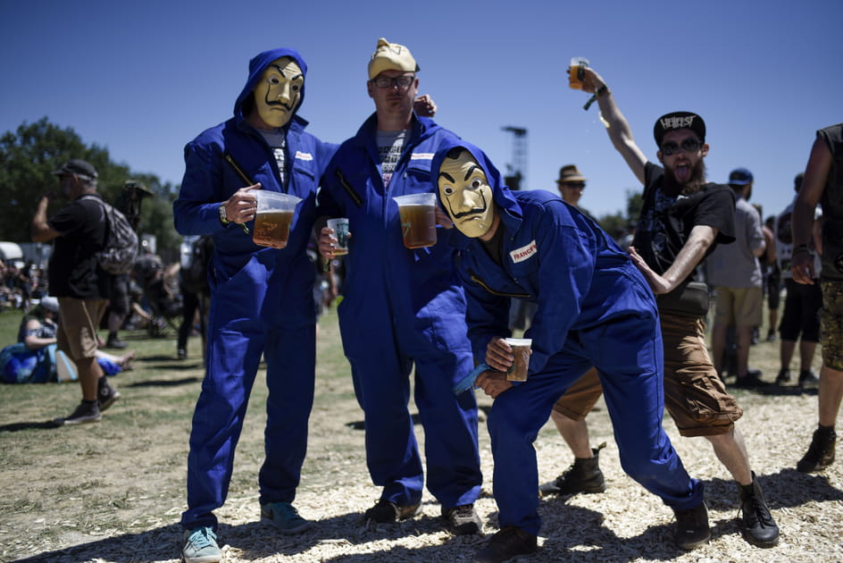 La Casa de Papel s'invite au Hellfest