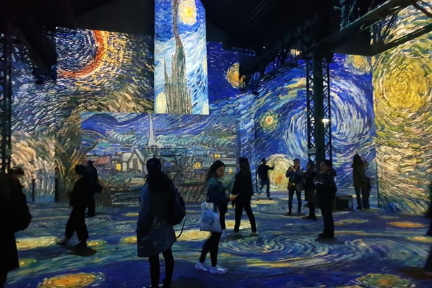 Van Gogh, une nuit étoilée à l'Atelier des Lumières