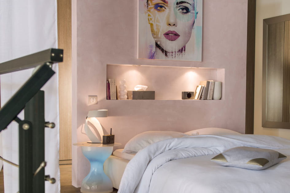 Une chambre &agrave; l'esprit loft