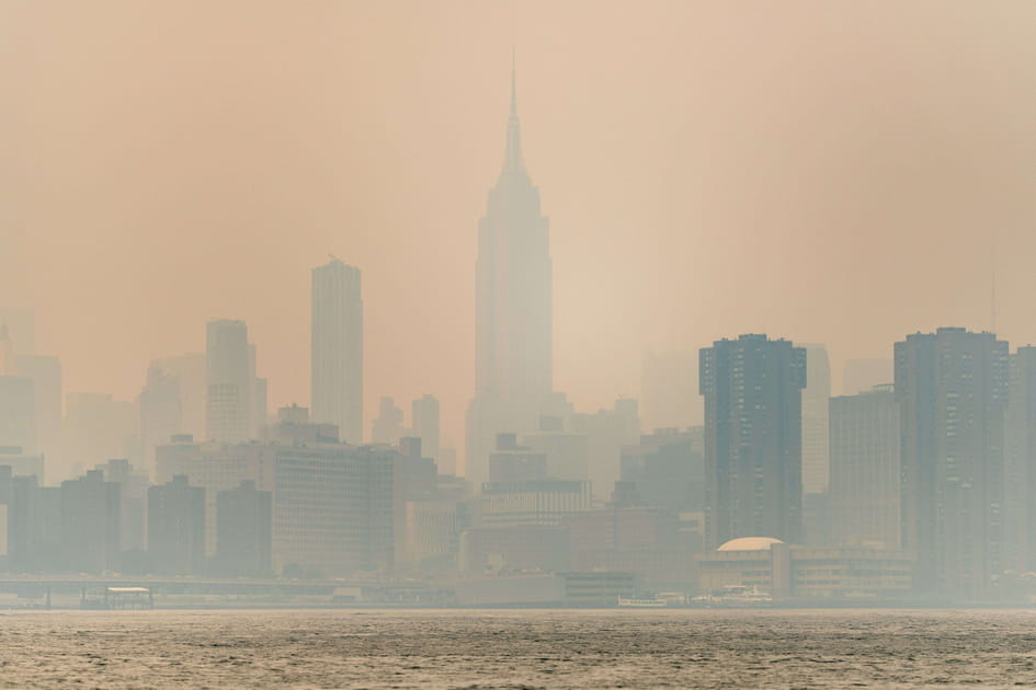 Difficile de reconna&icirc;tre certaines tours iconiques de New-York