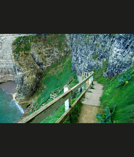 A flanc de falaise