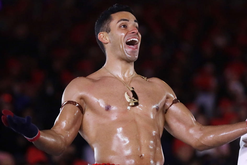 Pita Taufatofua est mari&eacute;.... au sport