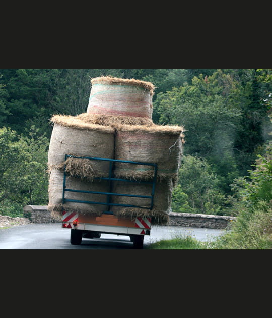 Transport de foin