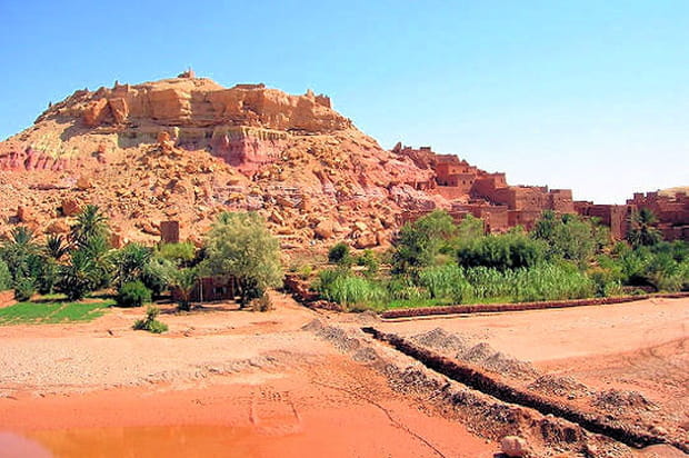 Près d'Aït-Ben-Haddou, Maroc