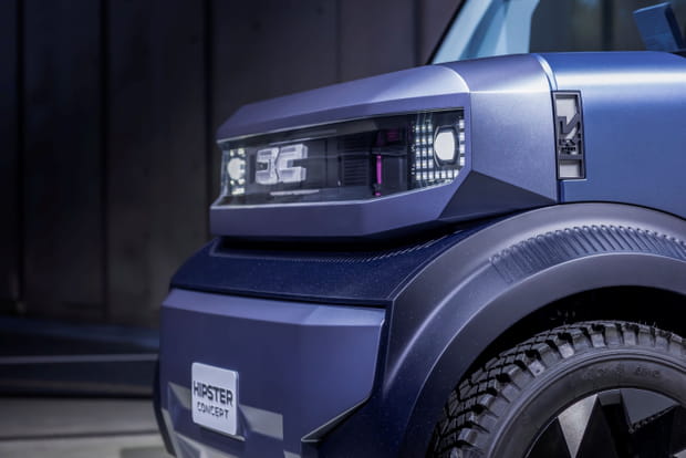 Une silhouette très cubique