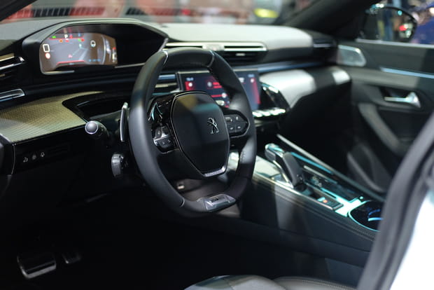 L'intérieur est haut-de-gamme