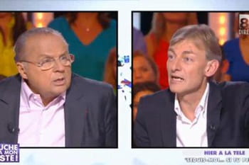 Zapping TV : clash entre Gérard Louvin et Gilles Verdez