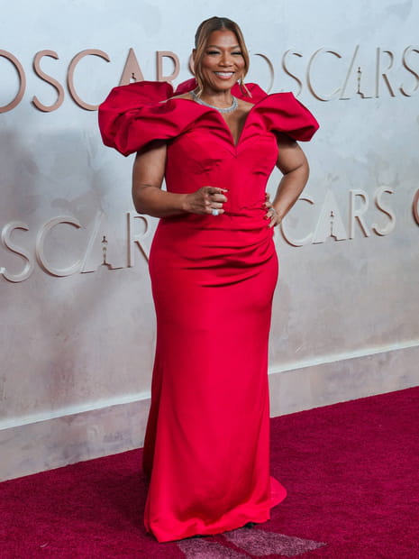 Queen Latifah en harmonie avec le tapis rouge des Oscars