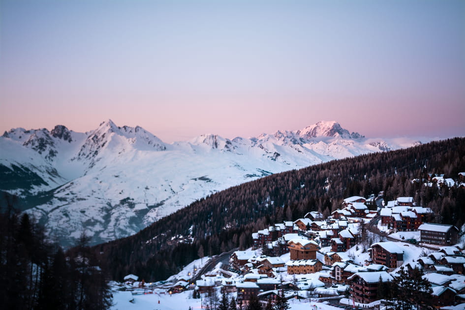 La Plagne, l'une des meilleures stations de ski en France