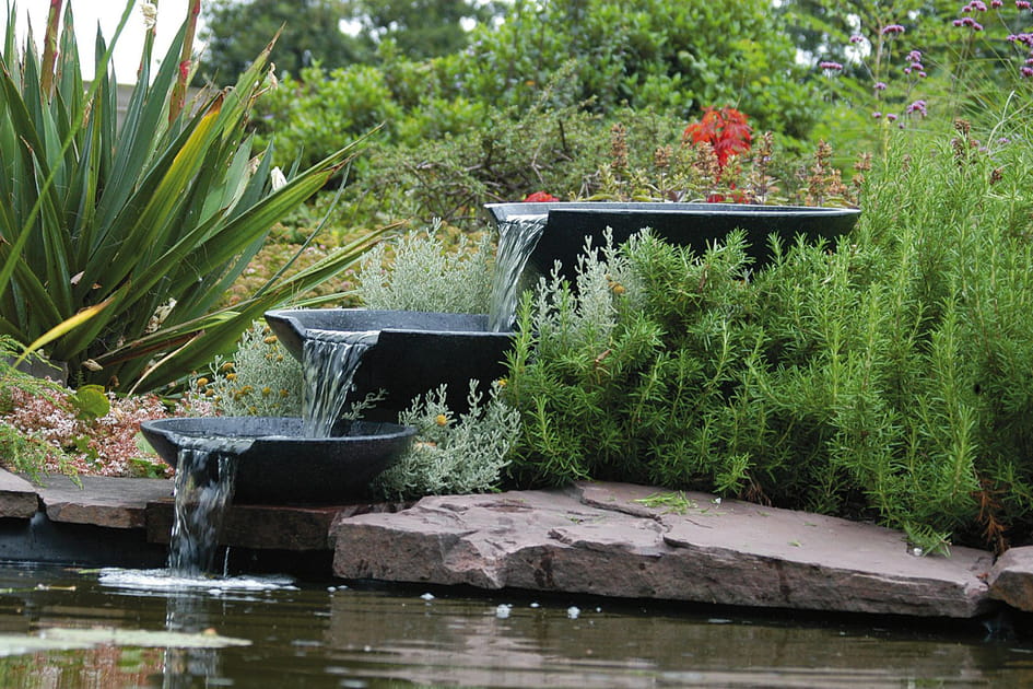 Un bassin d'eau