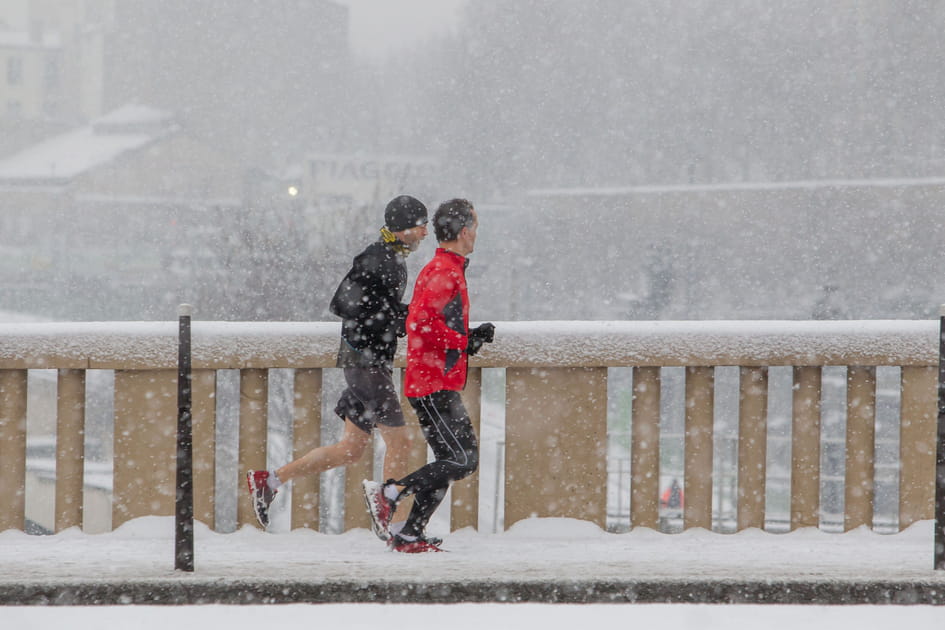 Les images de la neige en France