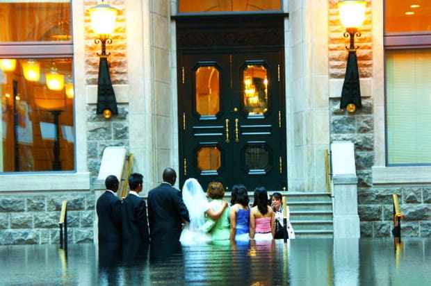 Mariage les pieds dans l'eau