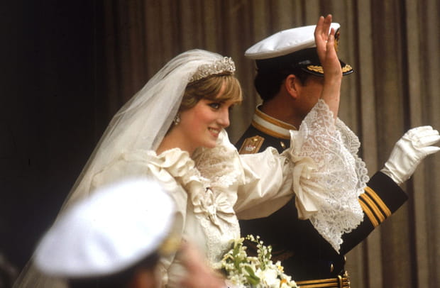 Un poster de Lady Diana dans son bureau