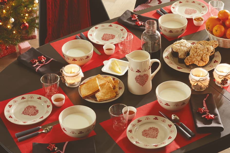 Une table de f&ecirc;te montagnarde