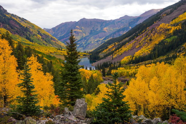 Crater Lake Trail, l'une des plus belles randonnées de Maroon Bells