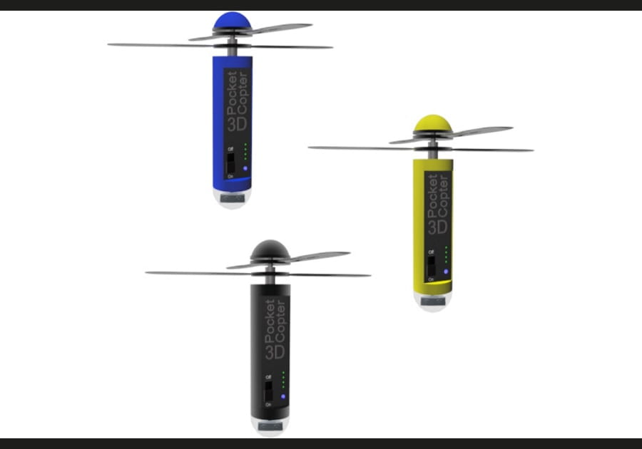 Pocketcopter : la mini-cam&eacute;ra volante